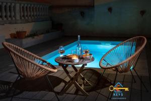 Maisons de vacances Maison Jade - Villa avec piscine - Barbecue - Calme : photos des chambres