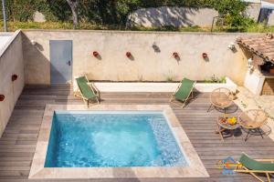 Maisons de vacances Maison Jade - Villa avec piscine - Barbecue - Calme : photos des chambres