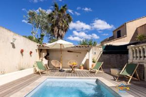 Maisons de vacances Maison Jade - Villa avec piscine - Barbecue - Calme : photos des chambres