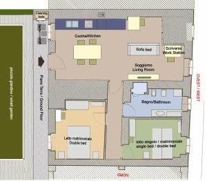 Appartamento con 2 Camere da Letto