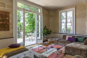 Chalets Chalet Baron, a 15 min de Bordeaux : photos des chambres