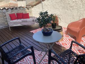 Maisons d'hotes La Steveniere : Chambre Double Deluxe avec Baignoire