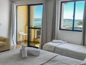 Lake Side Resort Flat Beira Lago 5 minutos do centro de Brasília - Paranoá