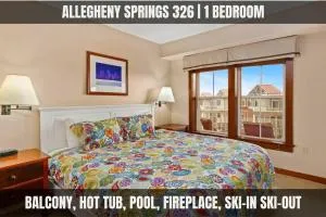 Allegheny Spring 326, ski in out, Pool HotTub - Slaty Fork