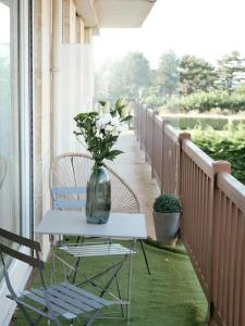 Deauville Plage - Balcon, Vue Mer & Ville à pied