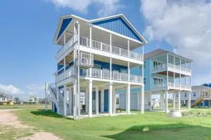Modern Galveston Vacation Rental Steps to Beach! - Terramar Beach