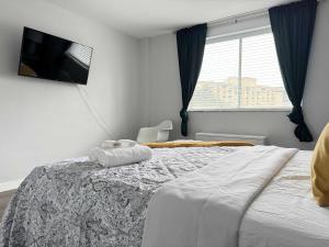 Downtown City View Renovated 3 beds Free Parking LM407