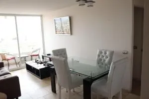 Departamento con 3 habitaciones para 4 personas playa la Herradura - Herradura