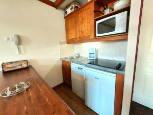 Appartement 3 pièces, accès skis aux pieds, 7 pers, Plagne Soleil - FR-1-351-209