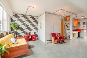 Loft moderno, super confortável e completo próximo à Berrini