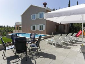Villa Harmonia with patio and shared pool