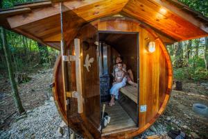 Treehous Sněžník s wellness