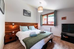 Chalets Chalet Rivendell, Morzine sleeps 10 with garage : photos des chambres