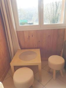 Gîte les 4 saisons - Intérieur bois - Lac de Chalain