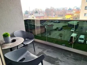 Wellness Apartments - Studio Apartment with Terrace G3 - Donji Kraljevoc