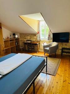B&B / Chambres d'hotes Maison Aubergerac : Chambre Lit Queen-Size Deluxe