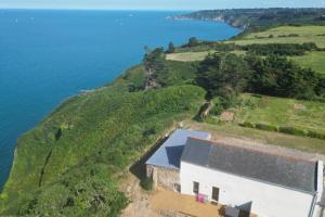Maison vue exceptionnelle mer sur les falaises de Plouha, Côtes dArmor