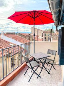 Appartements Studio cosy - 2 pers - Beziers - Centre - Terrasse - Clim : photos des chambres
