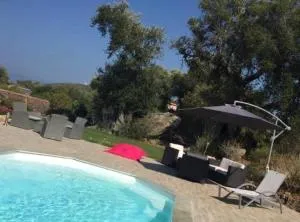 Villa luxe bord de mer, jardin, piscine - Corbara