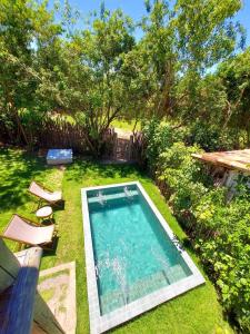 Brisa · casa com piscina, a 80 m do mar com café da manhã