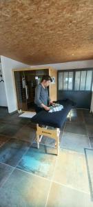 Maisons de vacances Le Clos FMR - Loft Romain Carcassonne : photos des chambres