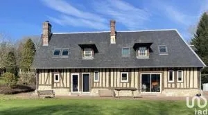 Maison normande apaisante à Hermival-les-Vaux avec sauna - Marolles