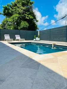 Sweety Villa avec piscine à 5 min des plages - Taupinière