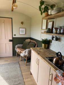 Shepherds Hut Farm Stay - The Nest