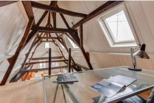 Hoogwaardig afgewerkt loft in oude stadscentrum