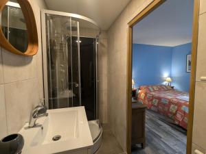 B&B / Chambres d'hotes Charmante Chambre Myosotis avec Jardin et DVD - FR-1-589-665 : photos des chambres