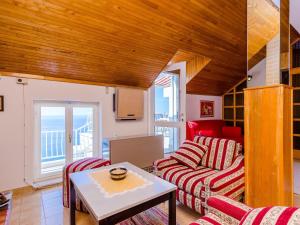 Apartment and Room Cicko - One Bedroom Apartment with Terrace and Sea View Attic