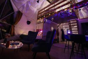 Maisons de vacances Bulle de l'Escale Coconing avec jacuzzi privatif : photos des chambres