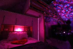 Maisons de vacances Bulle de l'Escale Coconing avec jacuzzi privatif : photos des chambres