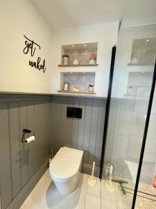 Open plan barn conversion in Herefordshire