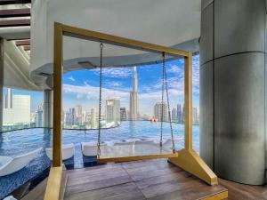 Highest infinity Pool in Downtown Dubai