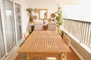 Ático con piscina y gran terraza en Playa Pobla de Farnals - Rafelbuñol