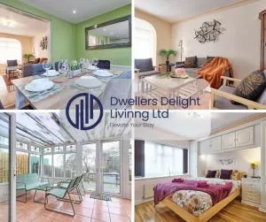 Stylish 3 Bedroom House Basildon/Essex Upto 5 Guests - 布伦特伍德