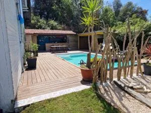 Villa avec piscine à proximite de la plage 10 pers - 塔尔诺斯