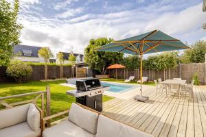Villas Maison de famille avec piscine : photos des chambres