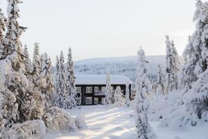 Three-Bedroom Apartment with Mountain View room in Gammelgården