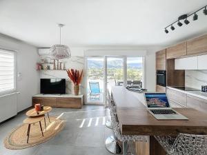 Appartement central avec très jolie vue