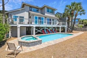 133 Dune Ln, Oceanfront, Private Pool, Free Golf, Bike or Walk to Coligny
