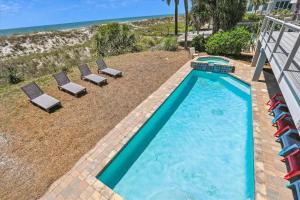133 Dune Ln, Oceanfront, Private Pool, Free Golf, Bike or Walk to Coligny