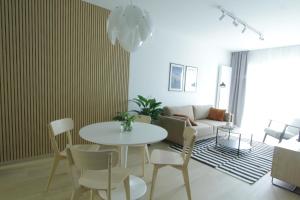 Blue apartment strict center