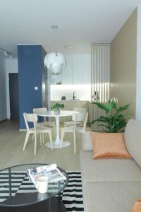 Blue apartment strict center