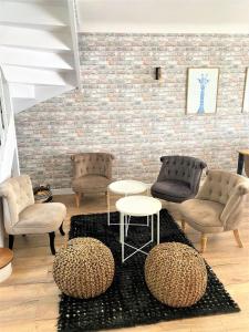 Maisons de vacances Le Jardin d'Ana, 1,5km du Zoo, 2km du Centre-Ville : photos des chambres