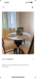 Suite climatizada em Ap compartilhado na ponta da areia