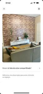 Suite climatizada em Ap compartilhado na ponta da areia