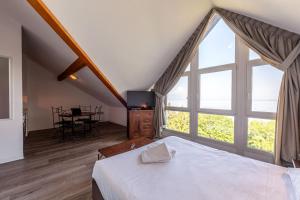 Hotels Zenitude Aparthotel Evian Les Terrasses du Lac, Ascend Collection : Studio avec Vue sur Lac