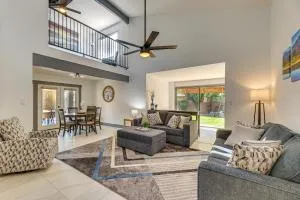 Sun Lakes Home Fire Pit, Patio, Grill! - Ocotillo